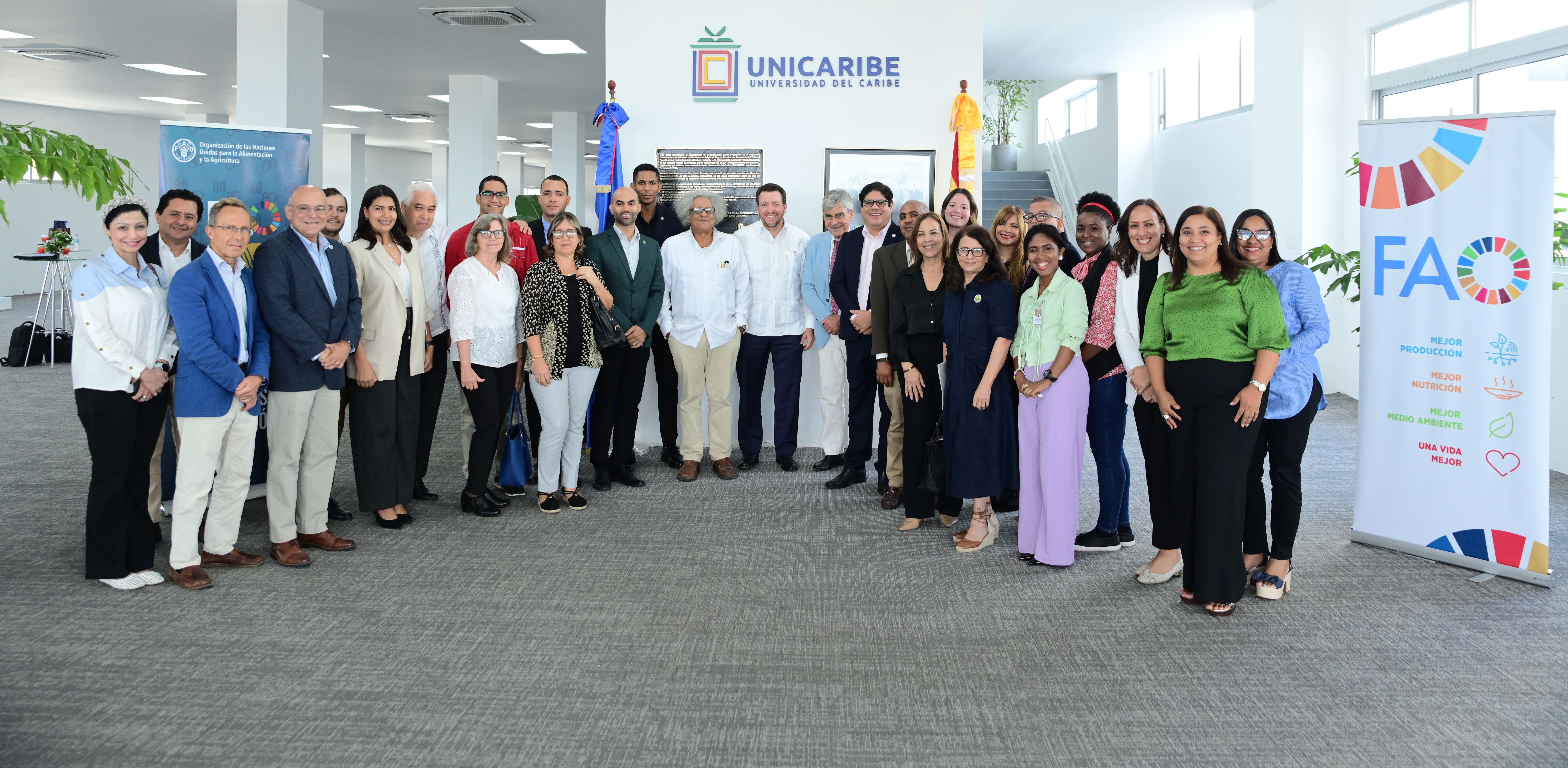 UNICARIBE and FAO promote the Network of Universities and Companies to reduce food waste in the Dominican Republic