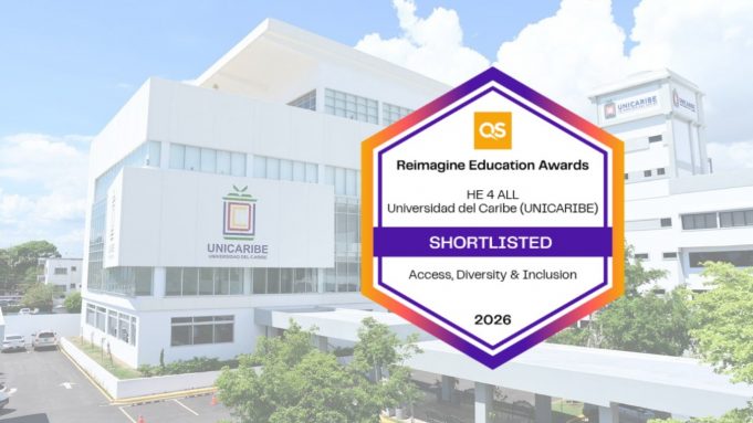 UNICARIBE entra a QS Reimagine Education Awards 2026 con su modelo de educación superior inclusiva.